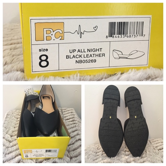 💕BC Footwear Women's Up All Night Ballet Flat S 8 - Picture 8 of 8